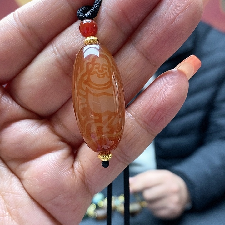 玛瑙/玉髓颈饰合金