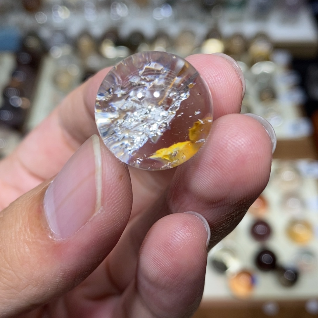 未镶嵌珠宝半成品水晶18.6m