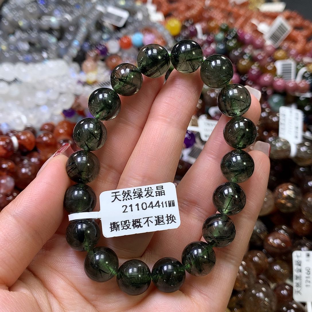 水晶手链未镶嵌，