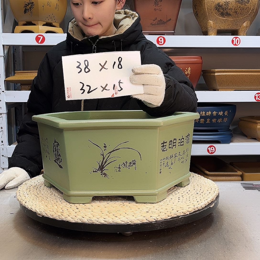 紫砂花盆紫砂花盆