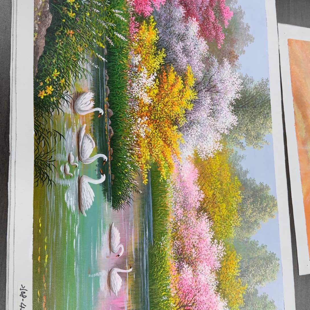 油画我也不知道为什么这么