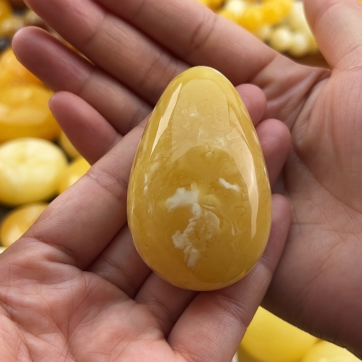 琥珀裸石未镶嵌琥珀蜜蜡