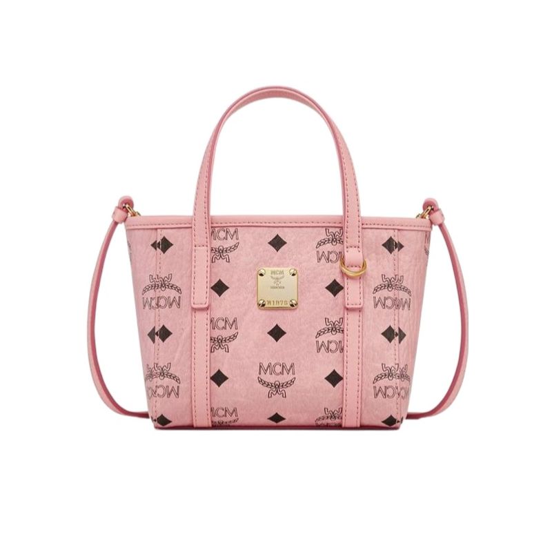 MCM Toni Visetos超迷你印花皮革女士单肩斜挎手提包 MWPFSMT03