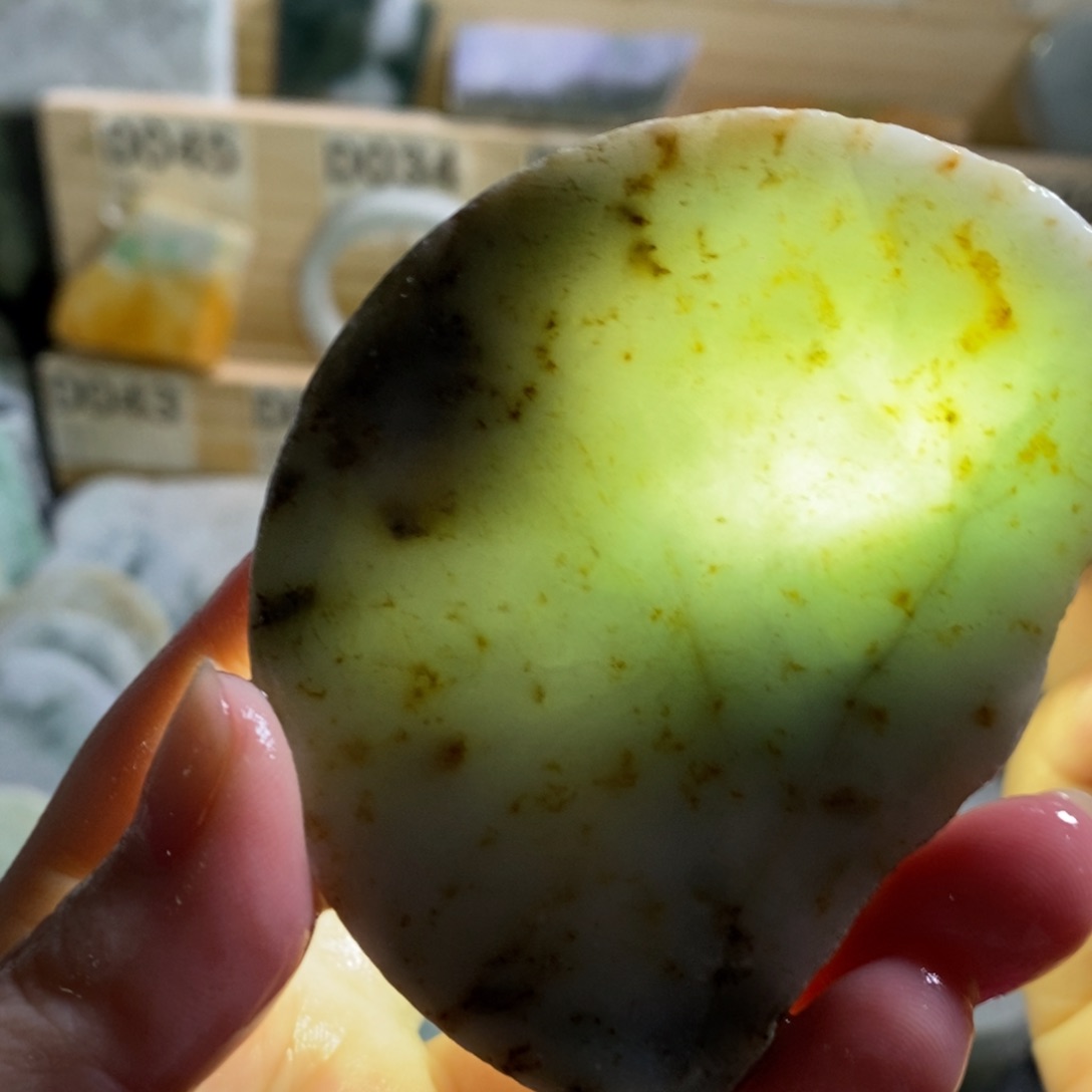 颈饰未镶嵌翡翠天然翡翠