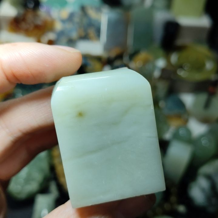 岫玉未镶嵌印章款式