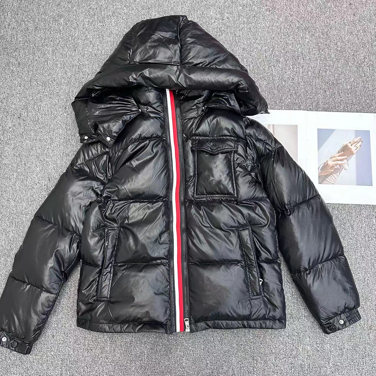 【周周家】6685濮院冬季鹅绒服男士连帽外套鹅绒服时尚街头风