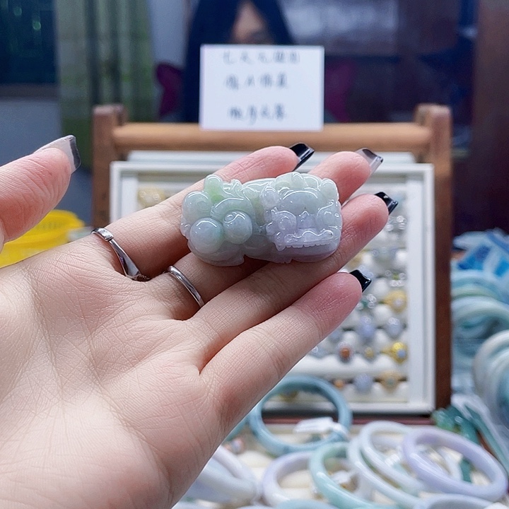 翡翠未镶嵌颈饰天然翡翠