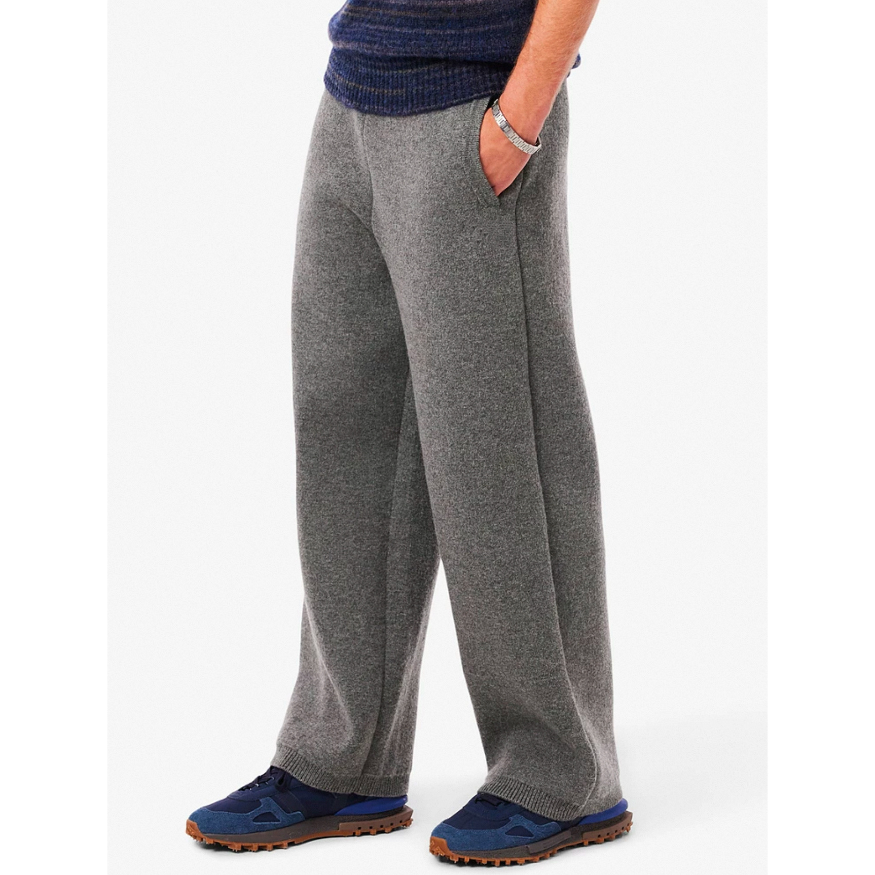 6059 羊毛混纺简约长裤