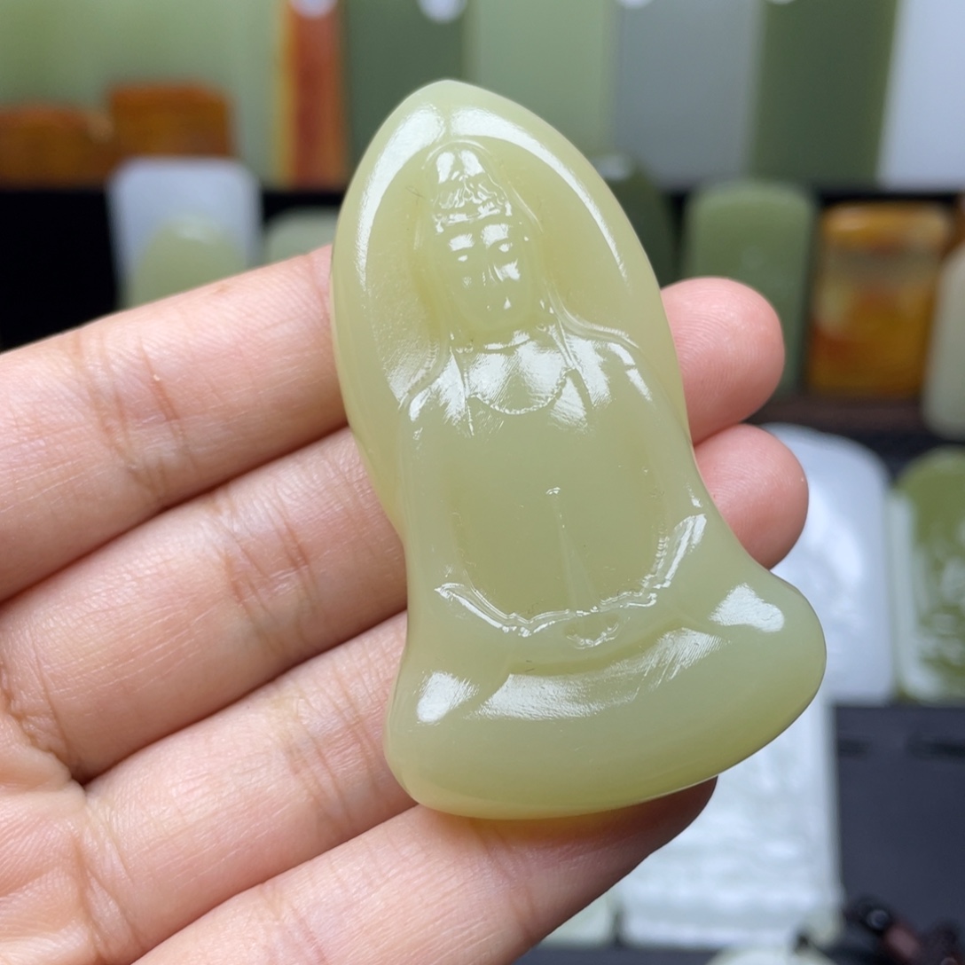 平安无事挂件观音