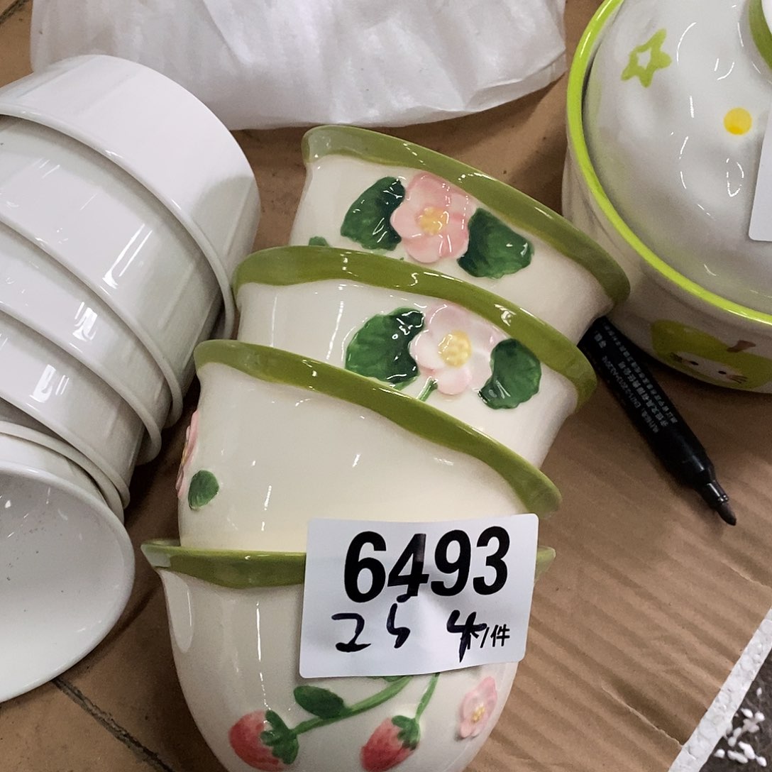 搪瓷外贸陶瓷微瑕6493