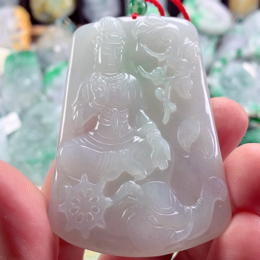 【闪购商品】翡翠吊坠(不含链)未镶嵌