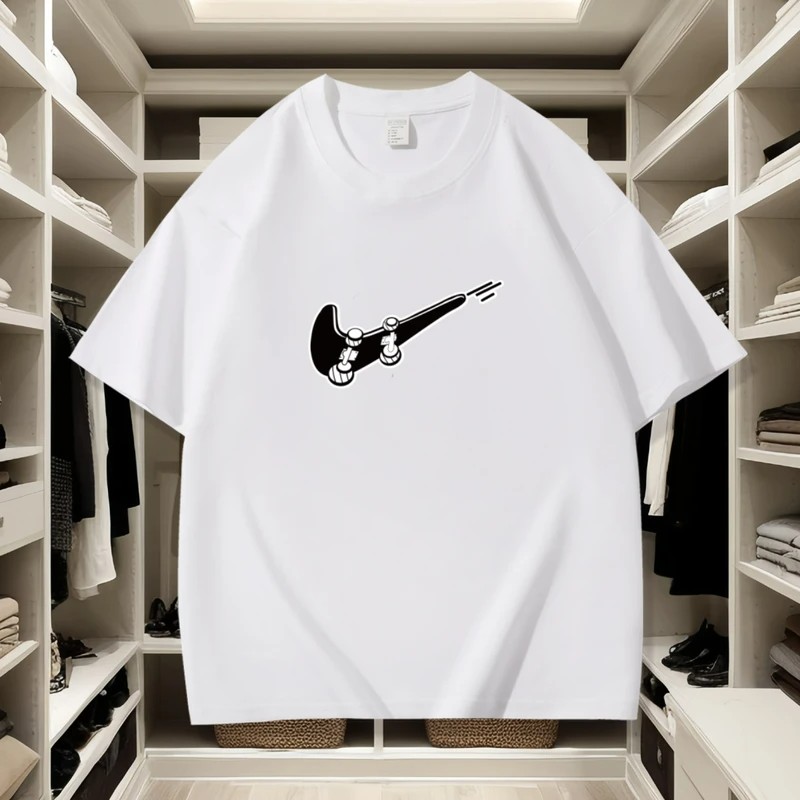 【一折粉丝福利】潮牌男女同款圆领百搭T恤