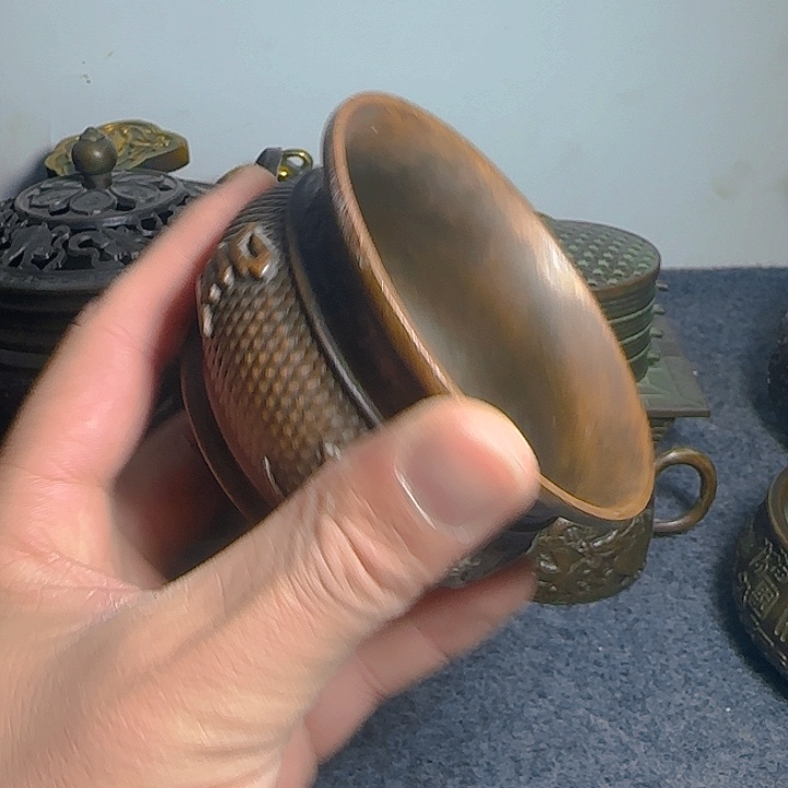 铜器文玩链接摆件