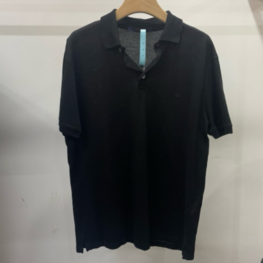 99新 LouisVuitton/路易威登 黑色Polo短袖/S码/A02960/A02957