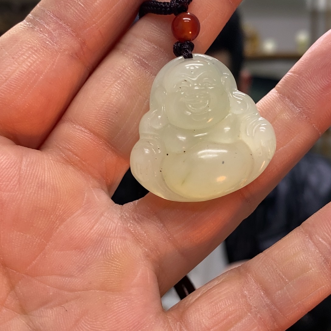 蛇纹石玉笑1未镶嵌