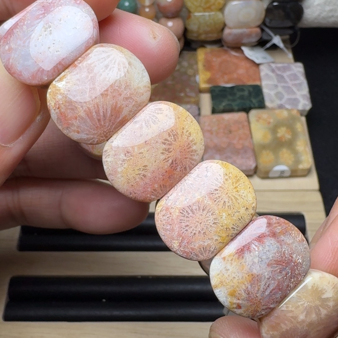 硅化玉未镶嵌纯天然色有机玉石保真色