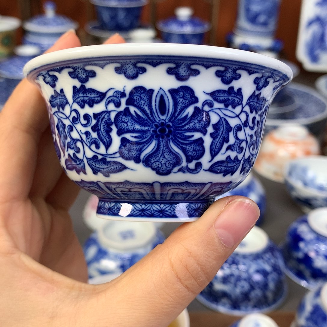 【闪购商品】瓷片景德镇陶瓷主人杯