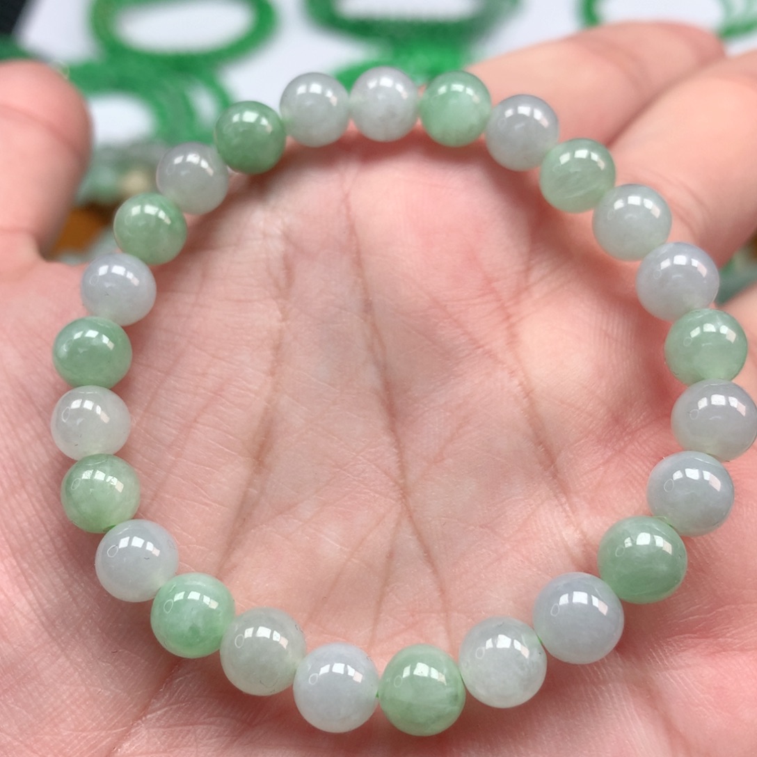 翡翠手链未镶嵌翡翠