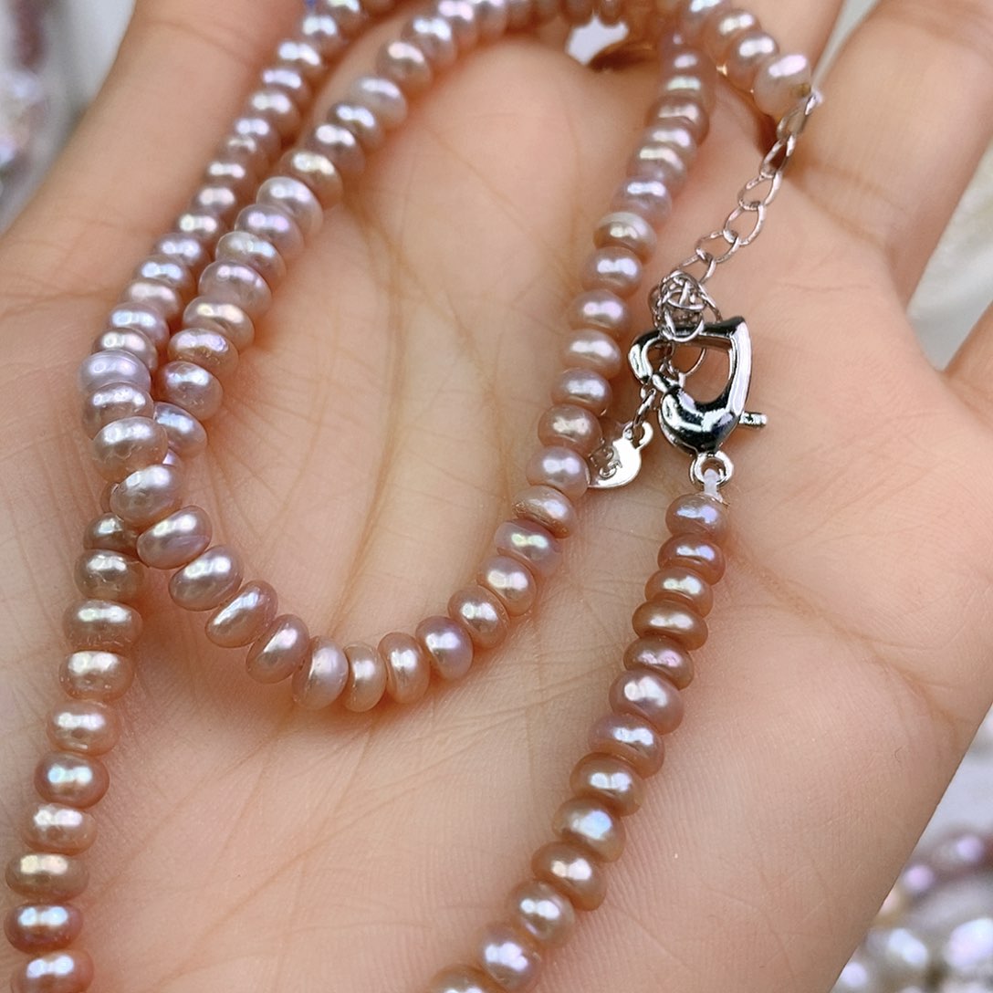 淡水珍珠手绳合金