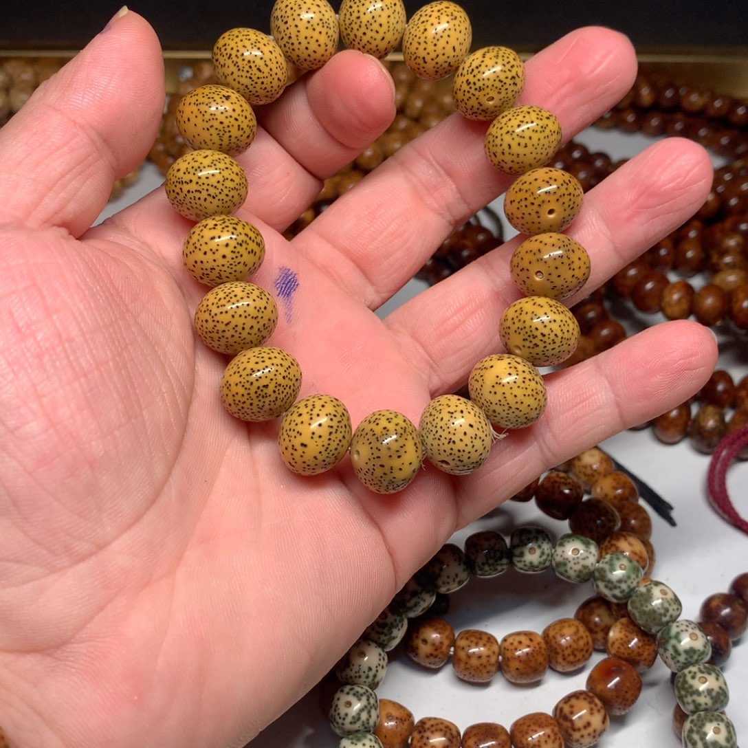 吊坠星月菩提海南原生态1513胖苹果圆