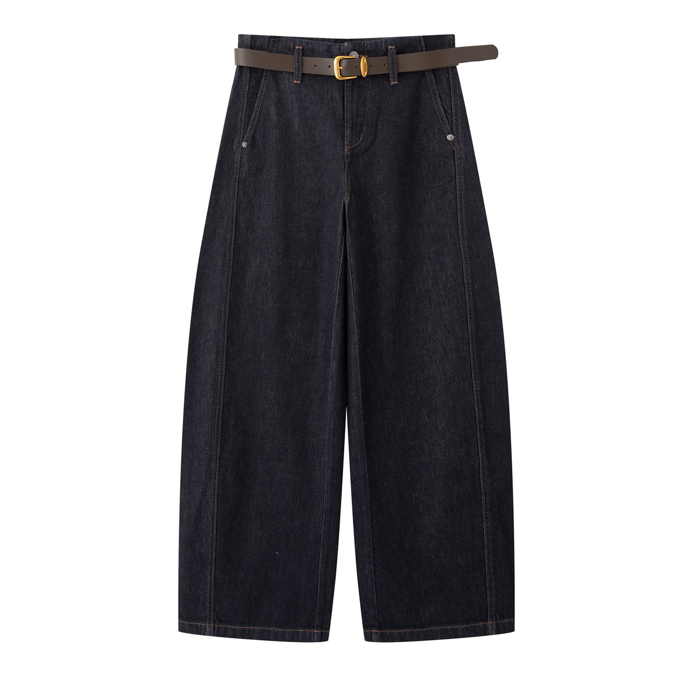 艾家商场女装时尚休闲高腰牛仔裤