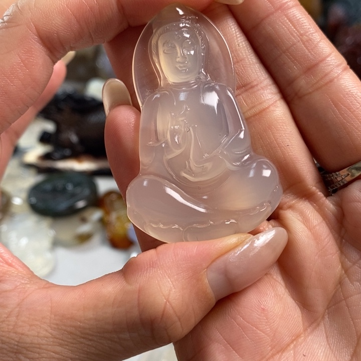 玛瑙/玉髓吊坠(不含链)未镶嵌