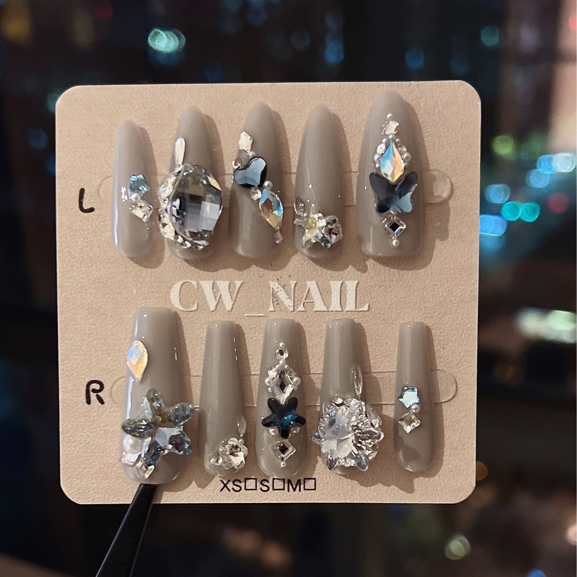 【爵迹】— CW绝版蓝魅雪花TT梳莫兰小海星施家华穿戴甲