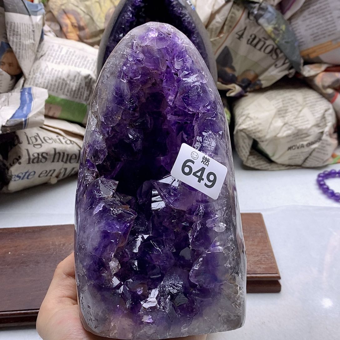紫晶大型摆件（非配饰）未镶嵌