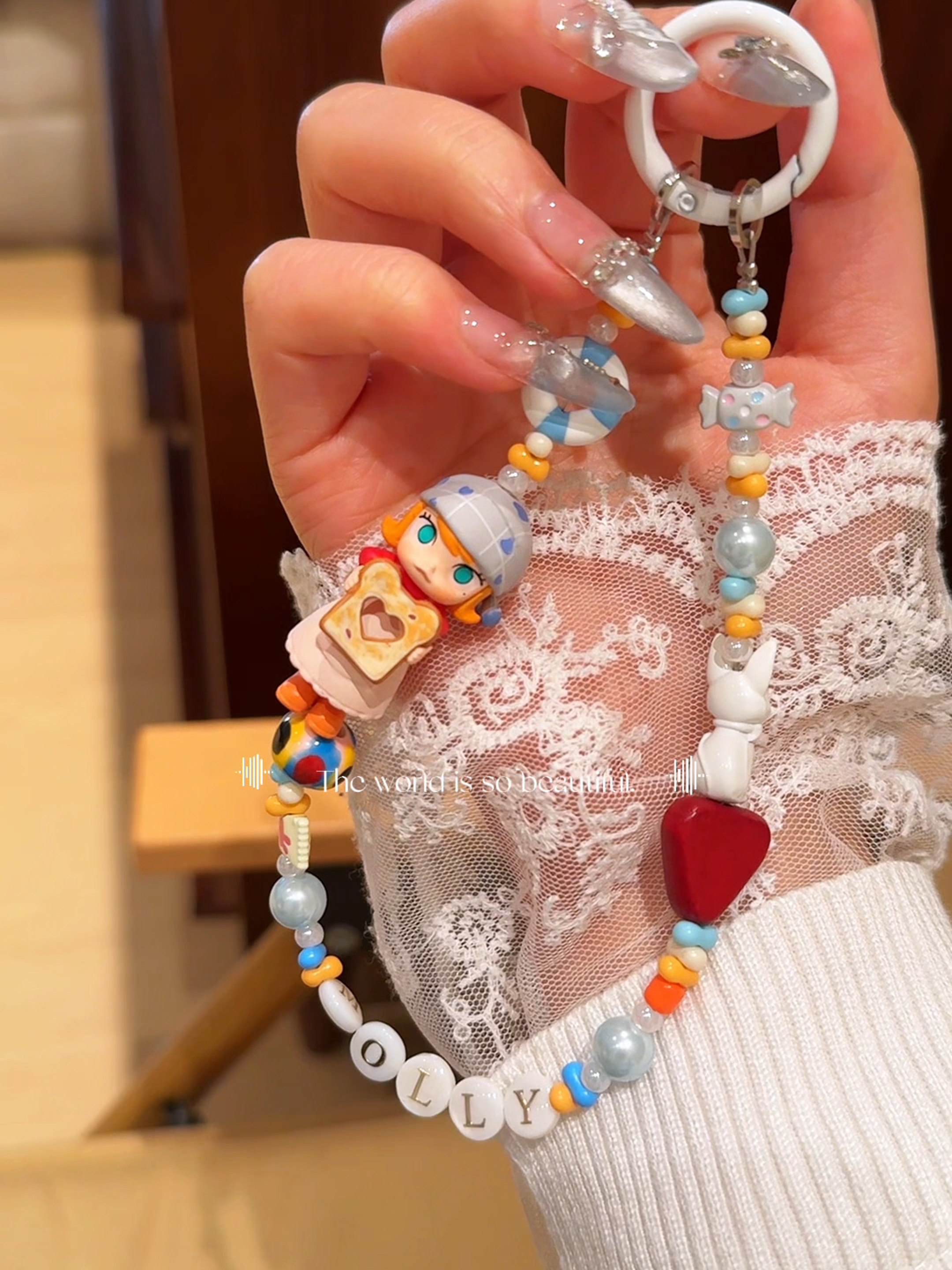 【TSML】潮玩手机壳挂件DIY饰品包挂饰创意个性可爱手机链TSML