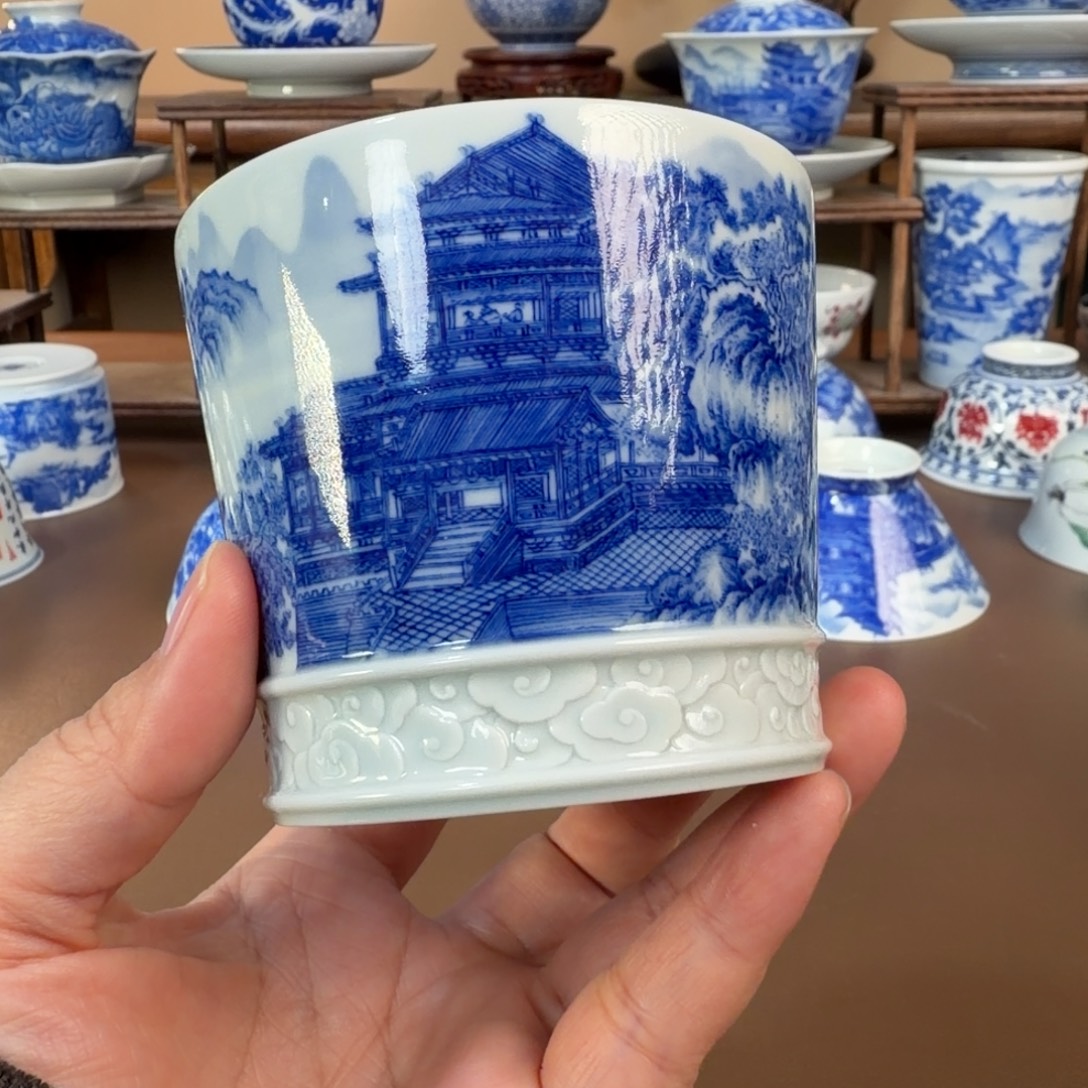 景德镇陶瓷手工手绘