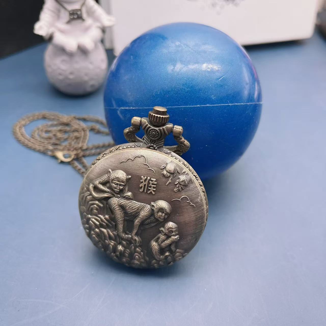 欧式vintage时尚工艺怀表配件，以直播间展示为准967