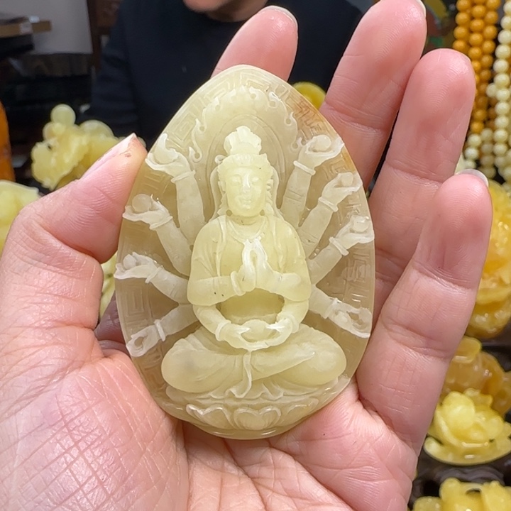 蜜蜡珠宝奇石未镶嵌微瑕