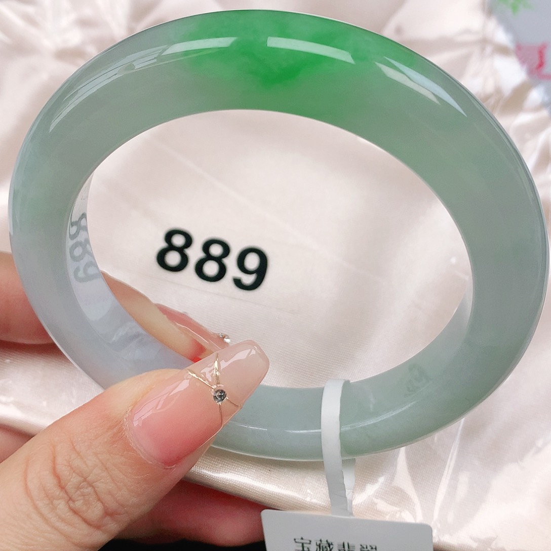 翡翠手镯未镶嵌s****d抖音889