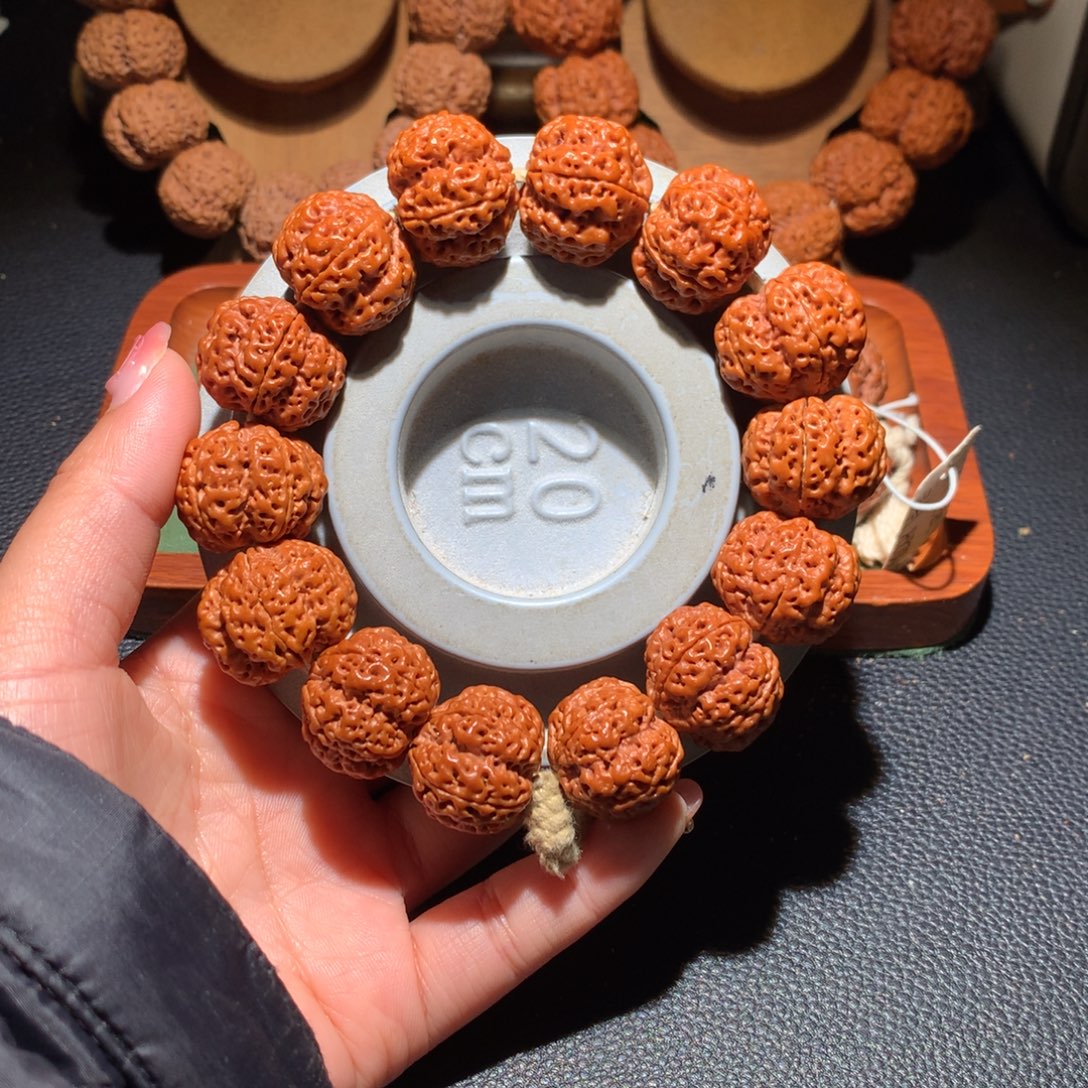 金刚菩提手串23尺寸飞天梅花