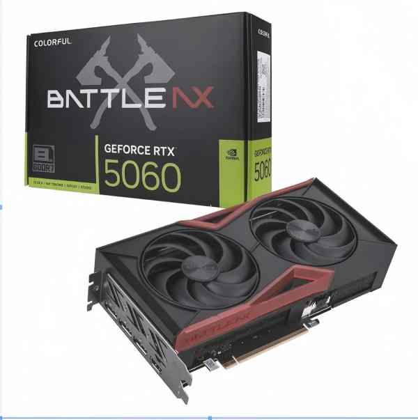 七彩虹RTX5060 8G战斧DUO双风扇显卡电竞游戏三角洲独立显卡