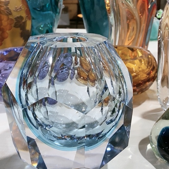 无铅玻璃高度16.5反应水晶琉璃香薰花瓶