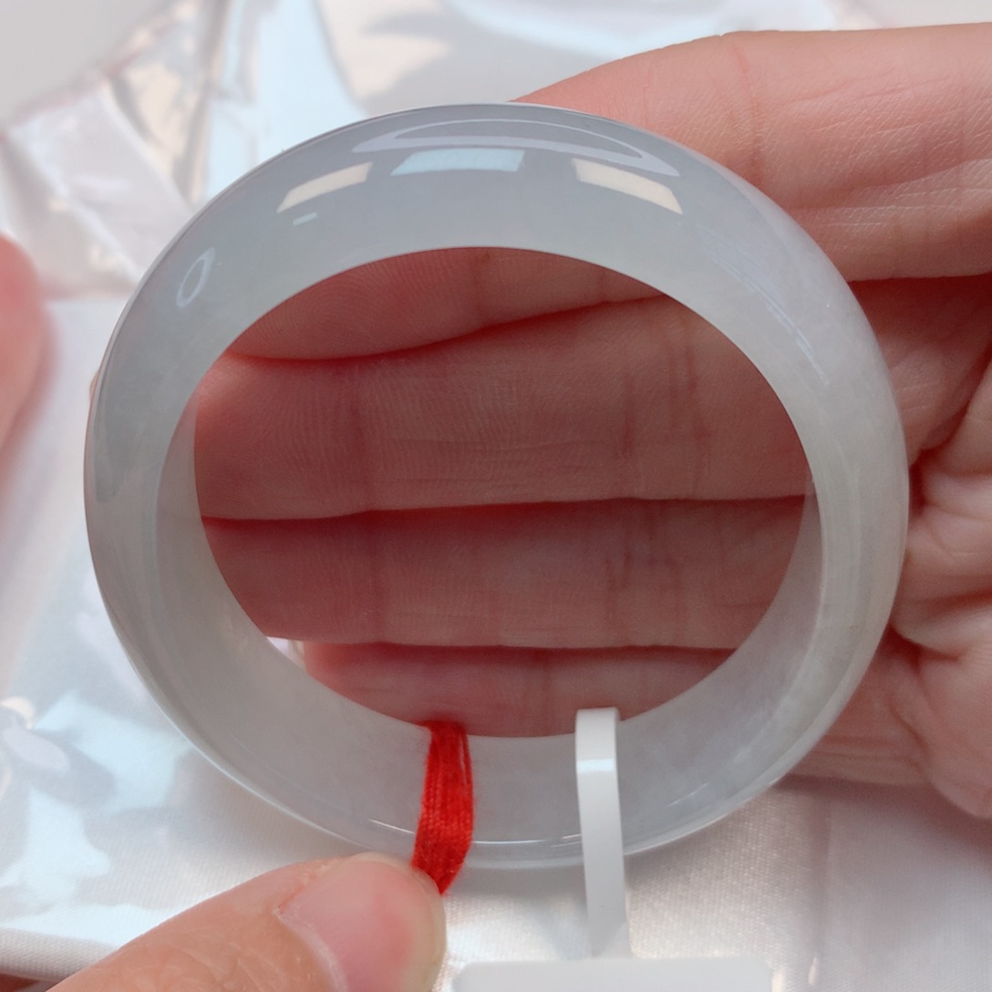 翡翠手镯未镶嵌52.3贵妃 白月光