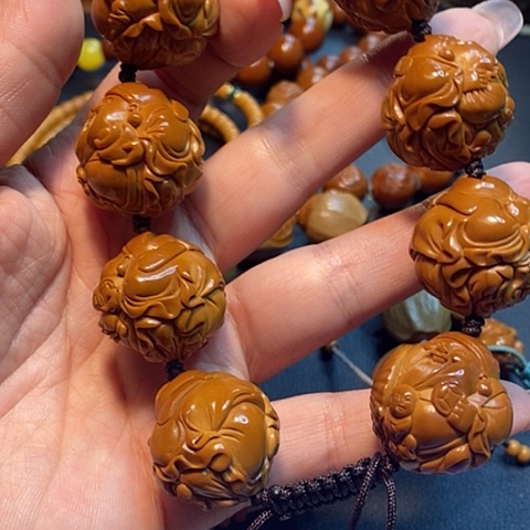 橄榄核手串/手链刘****华橄榄雕