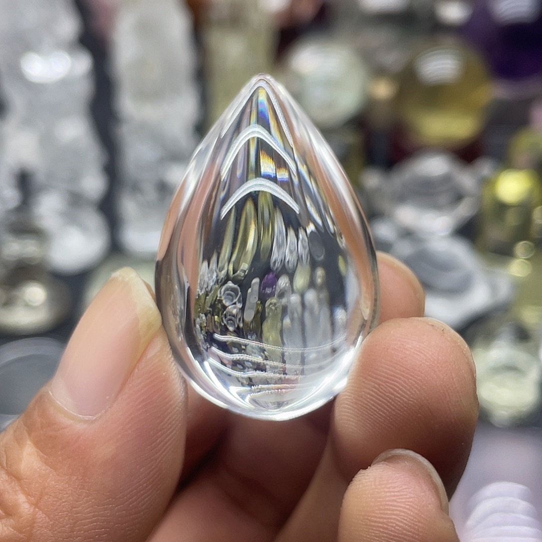 水晶未镶嵌颈饰挂件