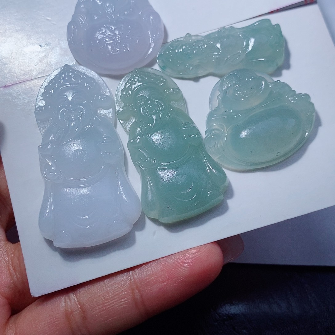 拉***姆未镶嵌定制翡翠翡翠