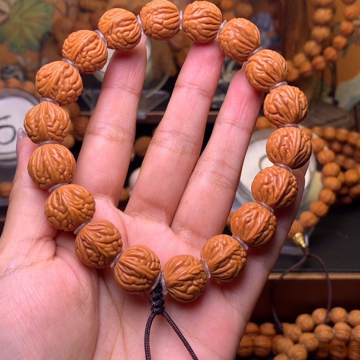 桃核吊坠桃核手串