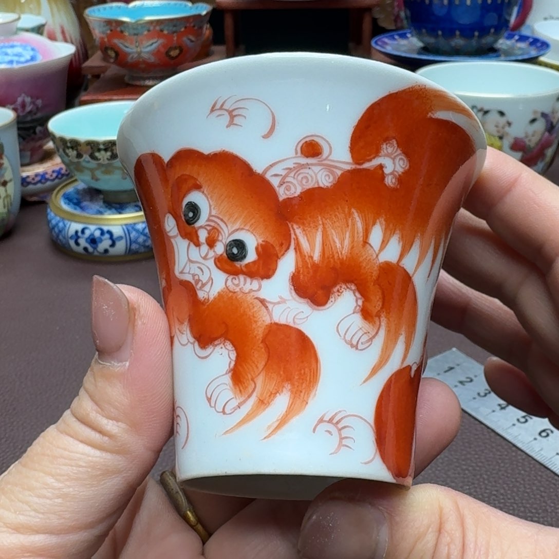 瓷片景德镇仿古手工制作精品展示