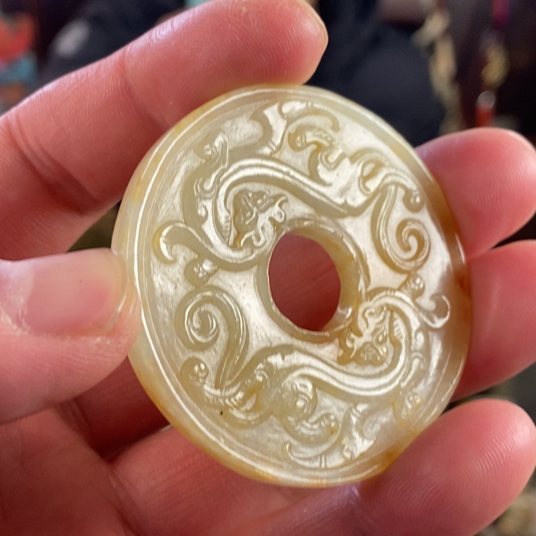 和田玉挂件未镶嵌我****安