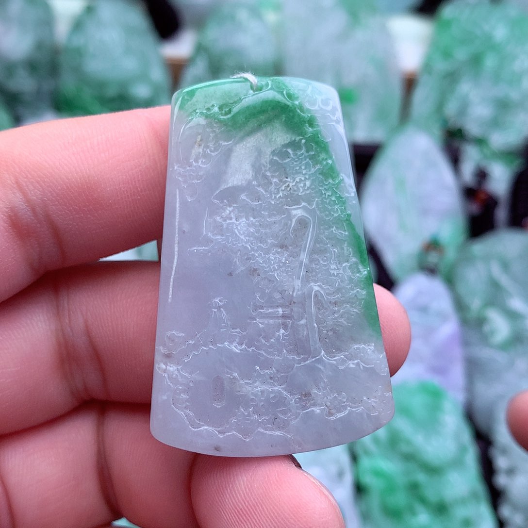 翡翠吊坠(不含链)未镶嵌
