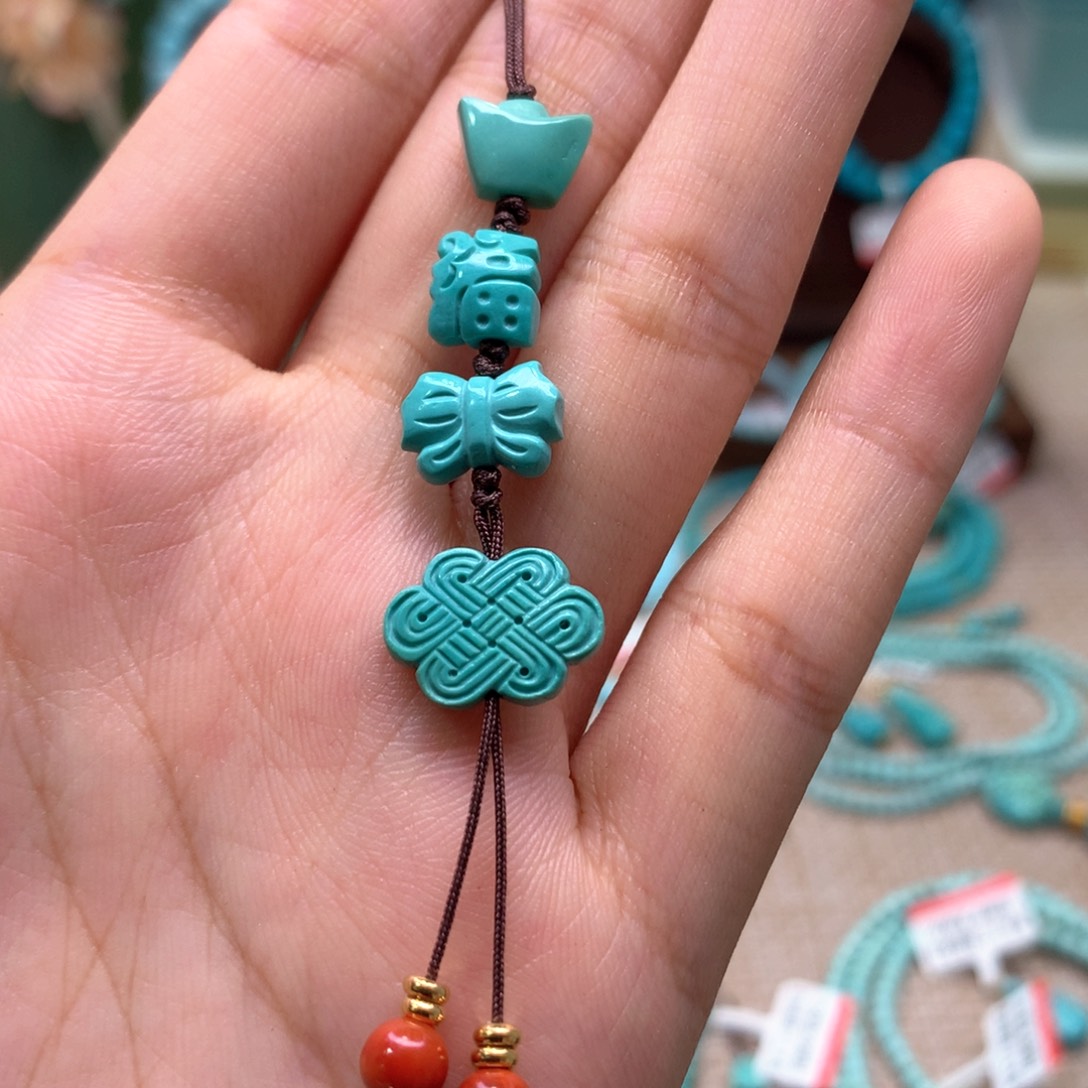 绿松石未镶嵌配饰