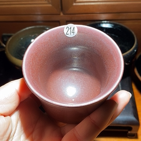 茶盏茶柴烧手工竹节盏