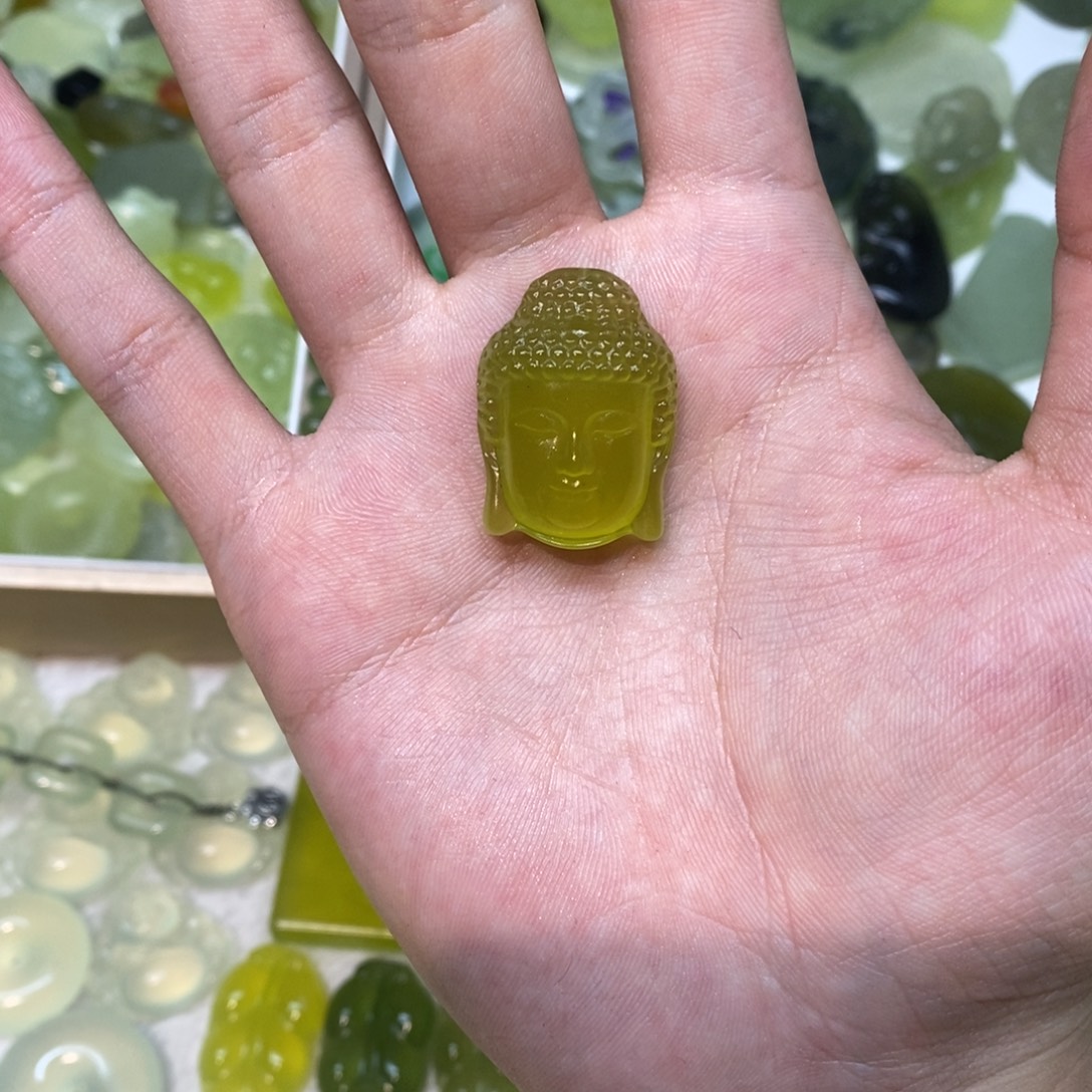 岫玉未镶嵌吊坠(不含链)