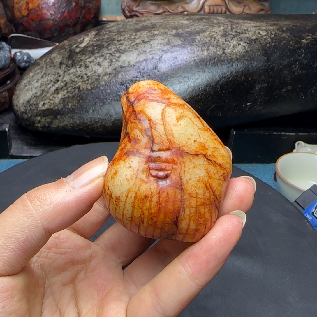 w****和田玉（糖玉）未镶嵌挂件