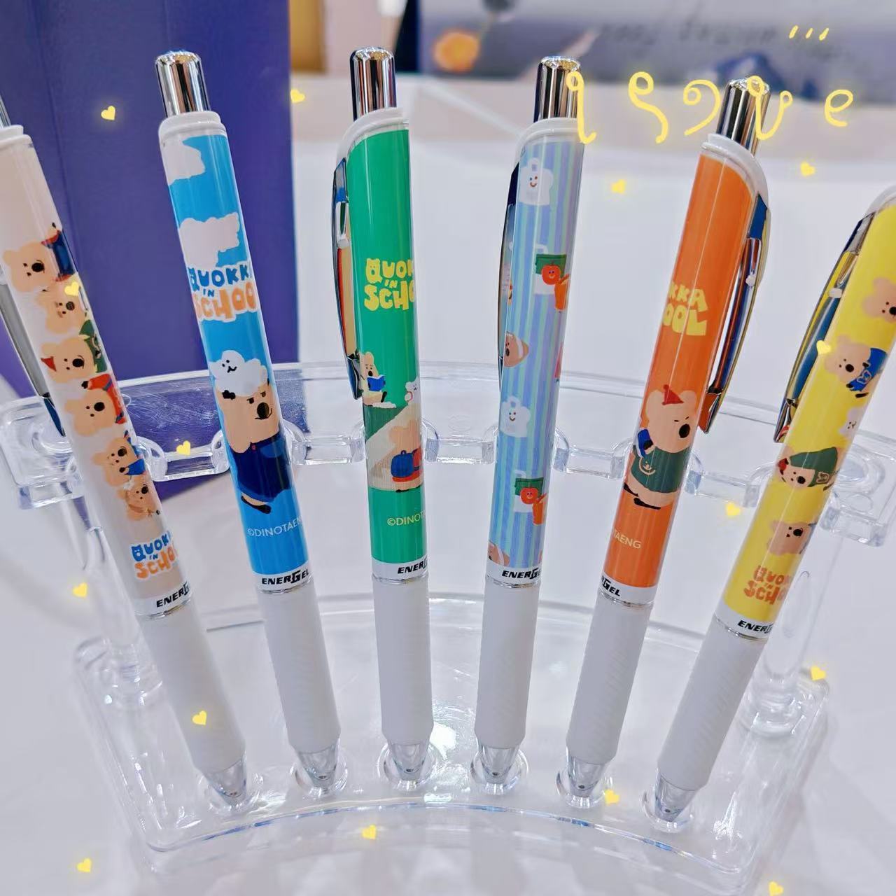 【现货】派通新款柿子椒熊限定BLN75中性笔