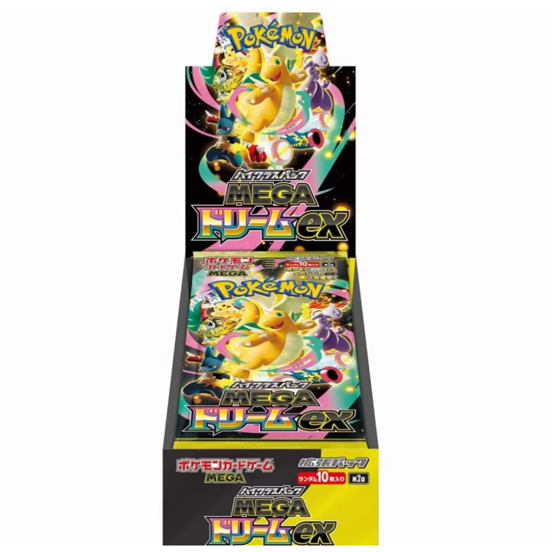 【拆盒】M2A 宝可梦日版ptcg补充包 ex黄金盒 宝可梦 盲盒代拆
